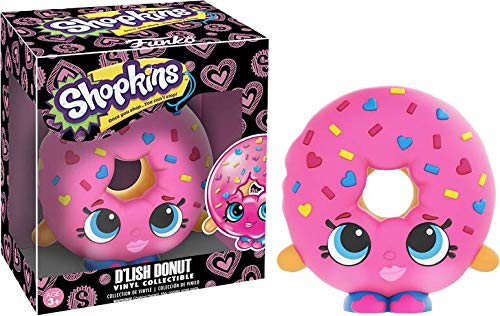 Funko D'Lish Donut x Shopkins Vinyl Figure + 1 Free Japanese Food Themed Mini-Eraser Bundle (07433)