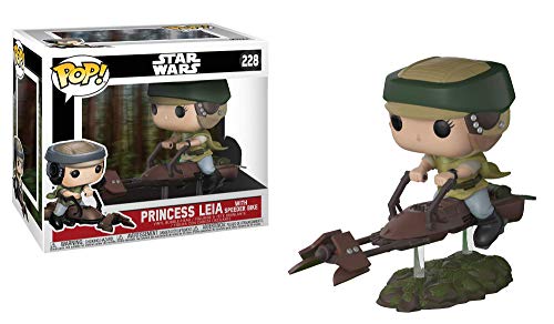 Funko Pop Deluxe: Leia on Speeder Bike Collectible Vinyl Figure (Styles May Vary) (Princess Leia)