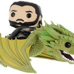 Funko Pop! Rides TV: Game of Thrones - Jon Snow with Rhaegal, Multicolor Funko Pop! Rides TV: Game of Thrones - Jon Snow with Rhaegal, Multicolor