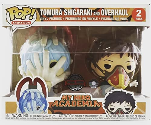My Hero Academia Tomura Shigaraki and Overhaul Funko Pop! 2-Pack