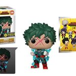 Battle On: Funko Pop! Animation My Hero Academia - Deku 596 Glow in The Dark EE Exclusive + Bonus My Hero Academia 3D Foam Character Series 5 Bag Clip Blind Bag (2Items)
