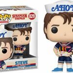 Funko Pop! Television: Stranger Things Steve with Hat & USS Butterscotch Exclusive Funko Pop! Television: Stranger Things Steve with Hat & USS Butterscotch Exclusive