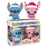 Funko Disney Pop! Lilo & Stitch Winter Stitch & Angel Vinyl Set Hot Topic Exclusive Funko Disney Pop! Lilo & Stitch Winter Stitch & Angel Vinyl Set Hot Topic Exclusive