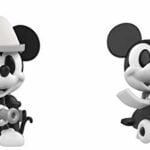 Mini Vinyl Figure: Disney - Black and White Firefighter and Plane Crazy Mickey Mouse 2 Pack, Fall Convention Exclusive Mini Vinyl Figure: Disney - Black and White Firefighter and Plane Crazy Mickey Mouse 2 Pack, Fall Convention Exclusive