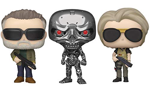 Funko Pop! Movies: Terminator Dark Fate Collectible Vinyl Figures, 3.75" (Set of 3)