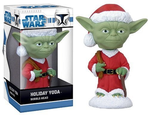 Star Wars Yoda Holiday Mini Wacky Wobbler
