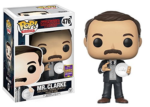 Funko Mr Clarke Stranger Things Pop Vinyl #476 2017 Summer Convention Exclusive