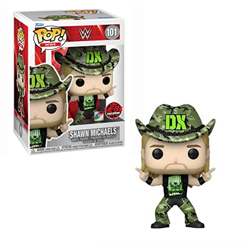 Funko Shawn Michaels D-Generation X Survivor Series '09 with Pin WWE Pop! Vinyl Figure - GameStop Exclusive