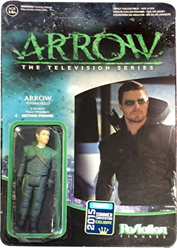 Funko Reaction: Arrow - Green Arrow Unmasked Toy Figure