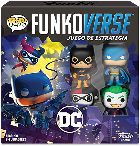 Funko Pop! Funkoverse Strategy Game: DC 100 - Base Set in Spanish, Multicolor
