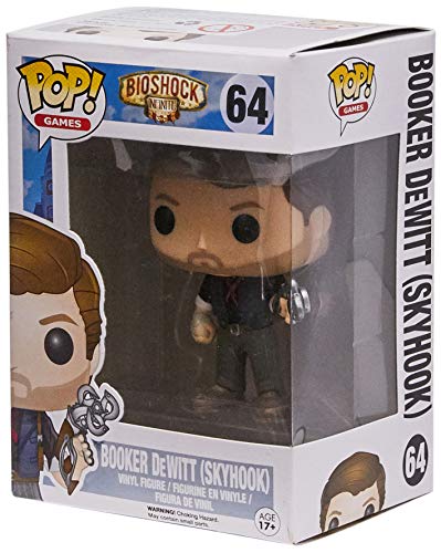 Funko POP Games: Bioshock - Skyhook Booker Dewitt Action Figure