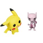 Funko Pop! Games: Pokémon - Mewtwo Vinyl Figure Multicolor, 3.75 inches & Pop! Pokemon - Pikachu (Waving) Vinyl Figure Funko Pop! Games: Pokémon - Mewtwo Vinyl Figure Multicolor, 3.75 inches & Pop! Pokemon - Pikachu (Waving) Vinyl Figure