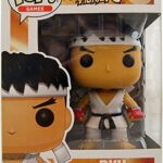 Funko Pop! Street Fighter White Ryu GameStop Exclusive Vinyl Figure Funko Pop! Street Fighter White Ryu GameStop Exclusive Vinyl Figure