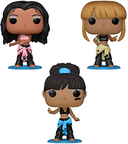 Funko Pop! Rocks TLC Set of 3: Chilli, T-Boz and Left Eye