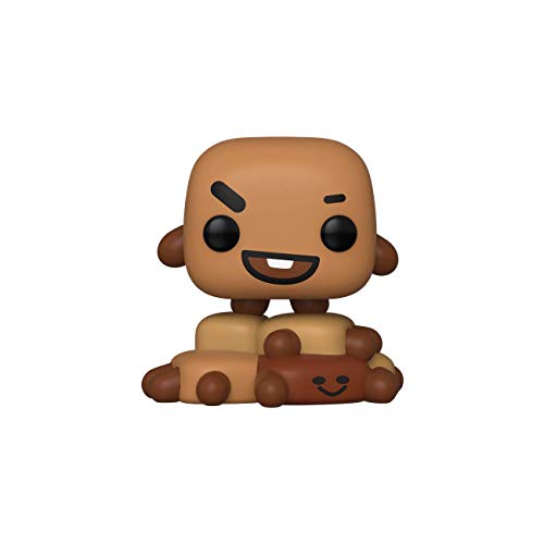 Funko 40239 POP Vinyl Animation: BT21-Shooky BT21 Shooky Collectible Figure, Multicolour, Multicolor, Basic
