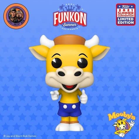 Funko Pop Ad Icons Mooby's Mascot Jay & Silent Bob FunKon 2021 Exclusive