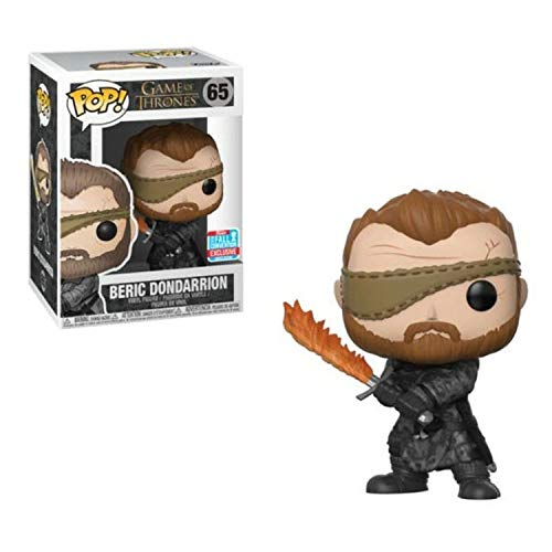 Funko POP! Television: Game of Thrones - Beric Dondarrion with Flame Sword 2018 Fall Convention Shared Exclusive