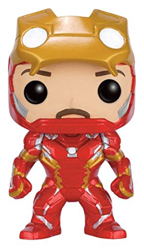 Funko POP! FK7225 3.94-Inch Marvel Captain America 3 Civil War Iron Man Unmasked Vinyl Limited Edition Figure