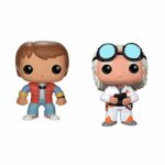 Funko Back to The Future Pop! Movie Doc Emmet Brown & Marty McFly Vinyl Collectors Set