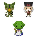 Funko Animation: POP! Dragon Ball Z Series 9 Collectors Set 2 - Cell First Form, Dr. Gero, Kami Funko Animation: POP! Dragon Ball Z Series 9 Collectors Set 2 - Cell First Form, Dr. Gero, Kami