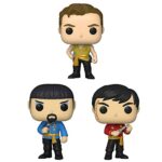 Funko POP! TV Star Trek: Original Series Collectors Set - Captain Kirk, Spock, and Sulu Funko POP! TV Star Trek: Original Series Collectors Set - Captain Kirk, Spock, and Sulu