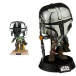 POP Funko Star Wars: Across The Galaxy & Pop! Star Wars: The Mandalorian - Mandalorian (Chrome), Amazon Exclusive, Multicolor POP Funko Star Wars: Across The Galaxy & Pop! Star Wars: The Mandalorian - Mandalorian (Chrome), Amazon Exclusive, Multicolor