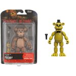 Funko Five Nights at Freddy's Articulated Freddy Action Figure, 5" & Articulated Golden Freddy Action Figure,, Multicolor, 5.5 inches Funko Five Nights at Freddy's Articulated Freddy Action Figure, 5" & Articulated Golden Freddy Action Figure,, Multicolor, 5.5 inches
