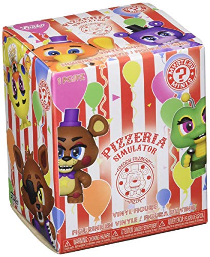 Funko Mystery Minis: Five Nights at Freddy's Pizza Simulator (One Mystery Figure), Multicolor