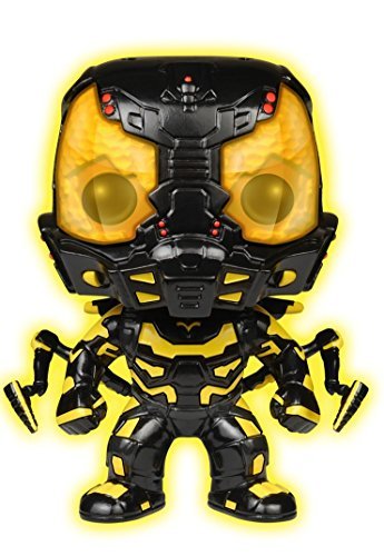 Funko POP Movies: Ant-Man Glow in The Dark Yellow Jacket Action Figure (Amazon Exclusive)