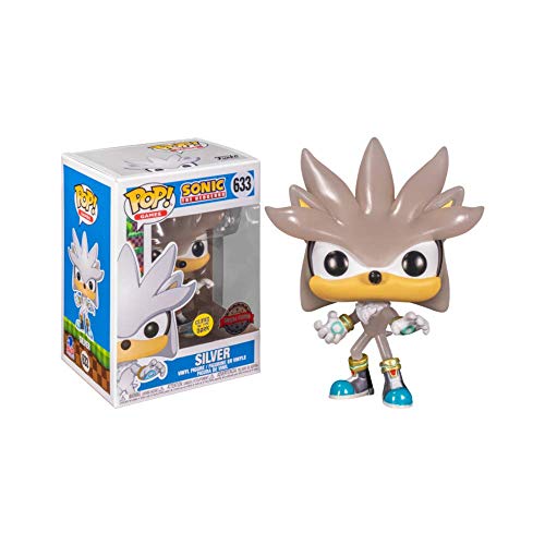 Funko Pop Sonic The Hedgehog - Silver Glow 30th Anniversary