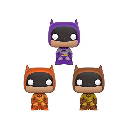 Batman - Brown, Purple & Orange Pocket Pop! 3 Pack