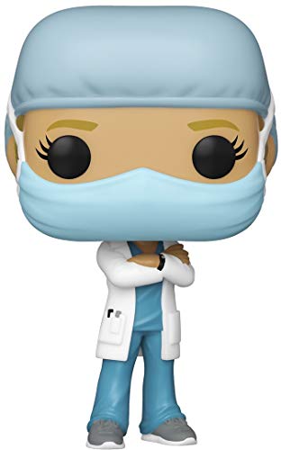Funko Pop! Heroes: Front Line Worker- Female Hospital Worker #1, Multicolor
