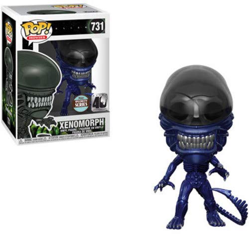 Funko POP! Movies Specialty Series: Alien 40th - Xenomorph (Blue Metallic)
