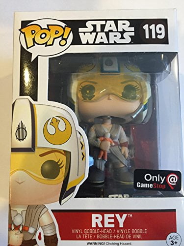 Funko Pop! Star Wars Rey #119 (With X-Wing Helmet Exclusive)
