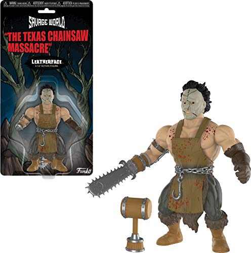 Funko Savage World: Texas Chainsaw Massacre - Leatherface Collectible Figure, Multicolor
