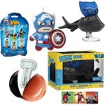 Beast The X-Men Funko Exclusive Rides Blackbird Jet Dorbz Bundled with Avengers Blind Capsule + X-Men Domex Figure + Captain America Ornament + Stickers 4 Items