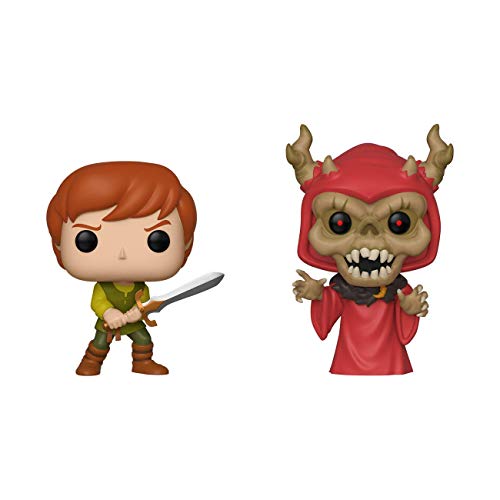 Funko Pop! Disney: Black Cauldron - Taran & Horned King Vinyl Figure 2 Pack, Summer Convention Amazon Exclusive, Multicolor (40162)