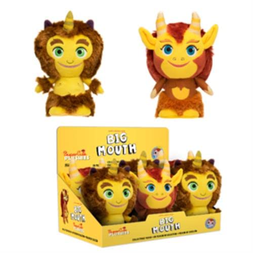 Funko 112547 Big Mouth Supercute Protagonists Assortment Plush Toy 6 cm Multicolour FUKO32649