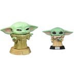 POP Funko Star Wars: Across The Galaxy - The Child, Grogu, Amazon Exclusive, (55625) & Pop! Star Wars: The Mandalorian - The Child with Necklace Vinyl Figure, Fall Convention Exclusive Action Figure POP Funko Star Wars: Across The Galaxy - The Child, Grogu, Amazon Exclusive, (55625) & Pop! Star Wars: The Mandalorian - The Child with Necklace Vinyl Figure, Fall Convention Exclusive Action Figure
