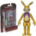 Funko Action Figure: Five Nights at Freddy's, Security Breach - Roxanne Wolf, Multicolour, 5.5 inches & Action Figure: Five Nights at Freddy's Dreadbear - Glitchtrap, Multicolor (56187)