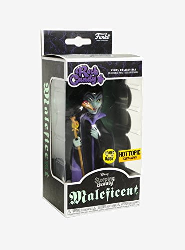 Funko - Figurine Disney - Maleficent Glow In The Dark Exclu Rock Candy 15cm - 0889698220699