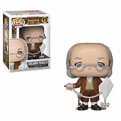 Funko Pop! Icons: History - Benjamin Franklin, Multicolor