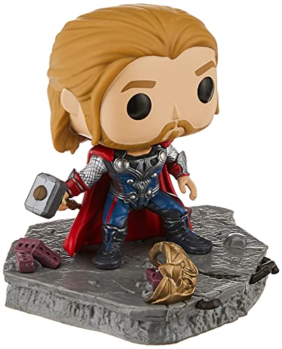 Funko Pop! Deluxe, Marvel: Avengers Assemble Series - Thor, Amazon Exclusive, Figure 4 of 6 (Multi-color)