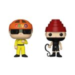 Funko Pop! Music Devo Set of 2: Whip It w/Whip and Satisfaction (Yellow Suit)