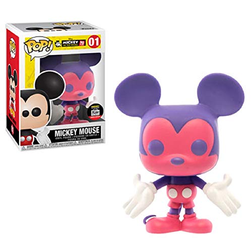 Pop Funko Disney Mickey Mouse Colorways Shop Exclusive #01 Pink/Purple