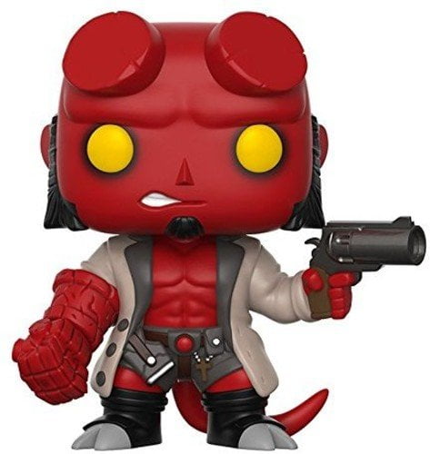 Funko Pop Comics: Hellboy No Horns Collectible Vinyl Figure (styles may vary)