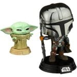 POP Funko Star Wars: Across The Galaxy - The Child, Grogu, Amazon Exclusive, (55625) & Pop! Star Wars: The Mandalorian - Mandalorian (Chrome), Amazon Exclusive, Multicolor POP Funko Star Wars: Across The Galaxy - The Child, Grogu, Amazon Exclusive, (55625) & Pop! Star Wars: The Mandalorian - Mandalorian (Chrome), Amazon Exclusive, Multicolor