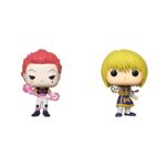 Funko Pop! Animation: Hunter x Hunter - Hisoka, Multicolor ,3.75 inches & Pop! Animation: Hunter x Hunter - Kurapika, Multicolor, 3.75 inches Funko Pop! Animation: Hunter x Hunter - Hisoka, Multicolor ,3.75 inches & Pop! Animation: Hunter x Hunter - Kurapika, Multicolor, 3.75 inches