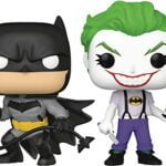 San Diego Comic-Con 2021 Exclusive Pop! DC Heroes: Batman White Knight: Batman & Joker Vinyl Figure 2-Pack San Diego Comic-Con 2021 Exclusive Pop! DC Heroes: Batman White Knight: Batman & Joker Vinyl Figure 2-Pack