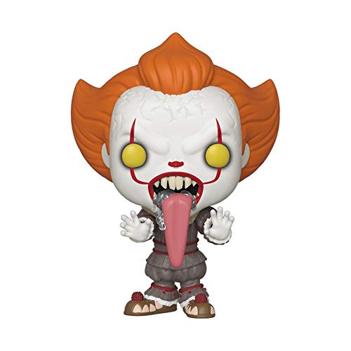 Funko Pop! Movies: It 2 - Pennywise with Dog Tongue, Multicolor, us one-Size